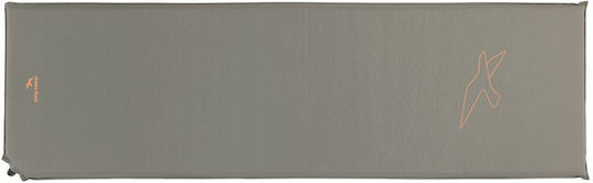 Easy Camp Self-Inflating Single Camping Sleeping Mat 183x51cm Thickness 3cm in Gray color