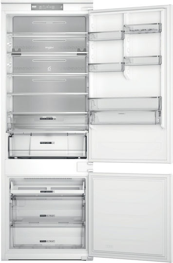 Whirlpool Eingebauter Kühl-Gefrierkombination 394Es Total NoFrost H193.5xB69xT55.1cm. Weiß WH SP70 T121
