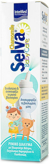 InterMed Selva Baby Care Chamomile Ρινικό Σπρέι με Φυσιολογικό Ορό για Βρέφη και Παιδιά 150ml
