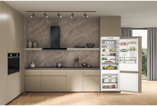 Whirlpool Εντοιχιζόμενος Ψυγειοκαταψύκτης 394lt Total NoFrost Υ193.5xΠ69xΒ55.1εκ. Λευκός WH SP70 T122