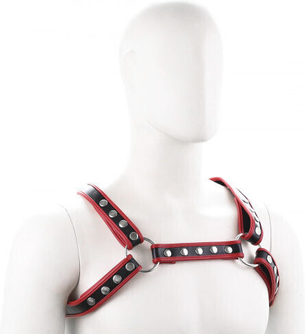 Naughty Toys Lenjerie Sexy Barbati Harnașament Negru