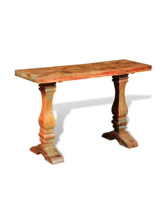 Solid Wood Console Table L120xW40xH76cm