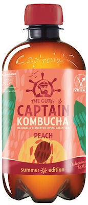 Captain Kombucha Kombucha Peach Liquid 400ml