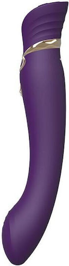 Zalo Queen Vibrator G-Punkt G-Punkt PulseWave-Vibrator 21.6cm Lila