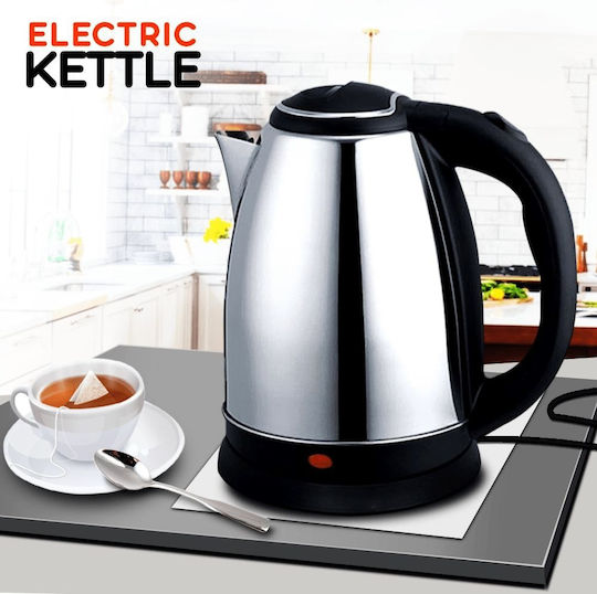 Silver Cyber Kettle 2lt 2200W Silver