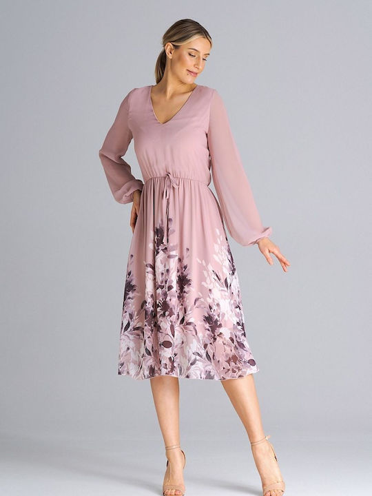 Figl M939 Midi Kleid Rosa