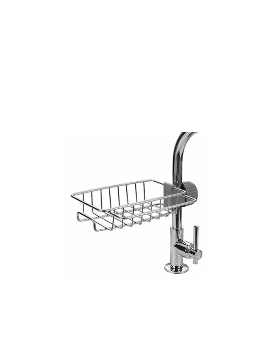 Suport Pentru Burete Din Oțel Inoxidabil Argintiu 16.5x10x5cm