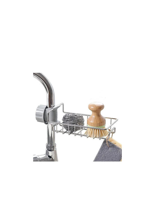 Suport Pentru Burete Din Oțel Inoxidabil Argintiu 16.5x10x5cm