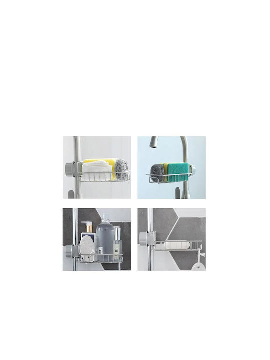 Suport Pentru Burete Din Oțel Inoxidabil Argintiu 16.5x10x5cm