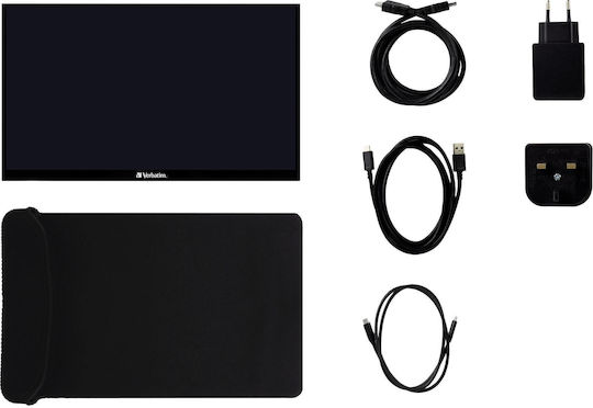 Verbatim PMT-17 IPS HDR Touch Portable Monitor 17.3" FHD 1920x1080 144Hz with Response Time 6ms GTG
