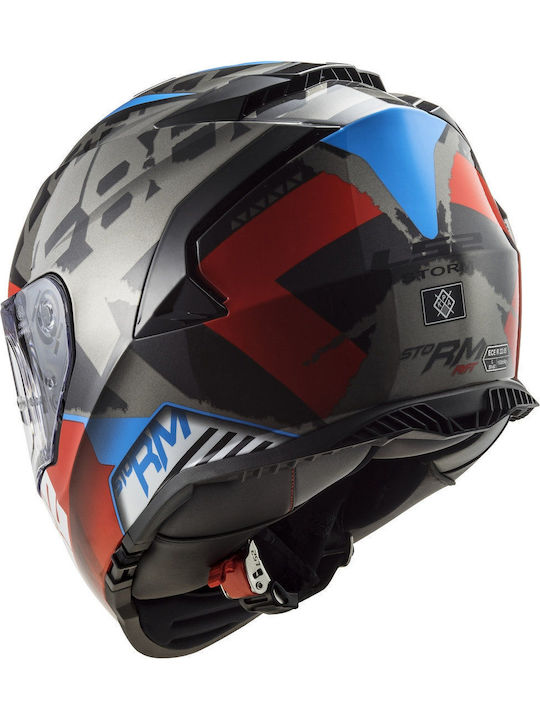 LS2 FF800 Storm Sprinter Full Face με Sun Visor ECE 22.05