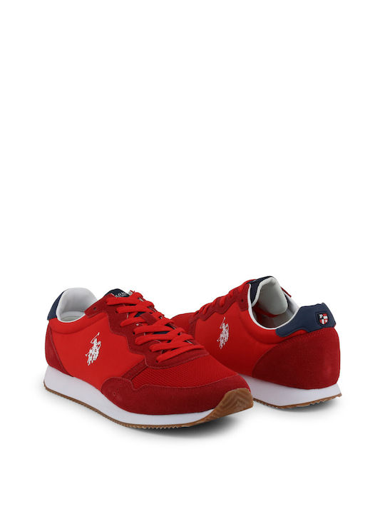 U.S. Polo Assn. JANKO4056S9_TS1_Red Bărbați Sneakers Roșii