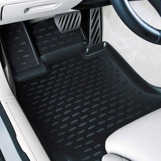 Novline Set of Front and Rear Mats 4pcs Tray Type for Mazda 6 4/5D 2002-2012 Black