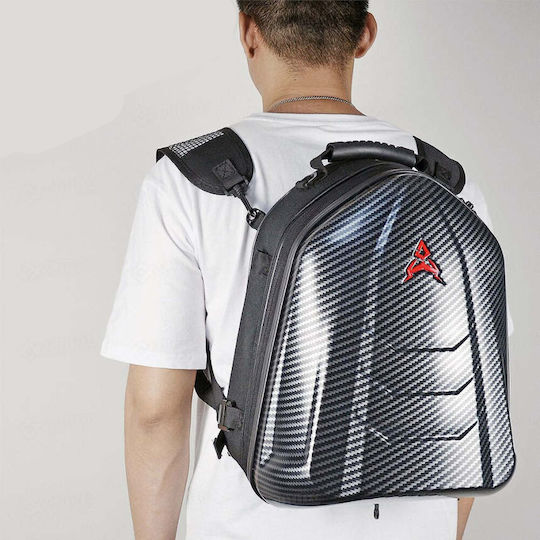 MC-0113 Tank Bag Μοτοσυκλέτας με Ιμάντες Γκρι 48lt