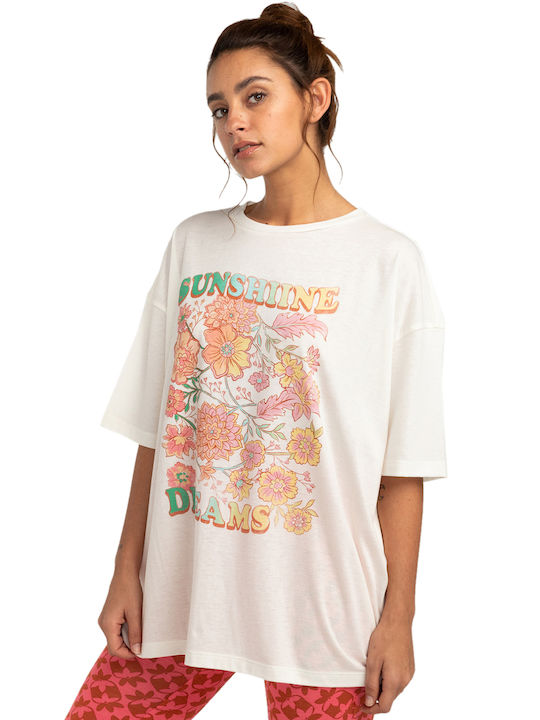 Billabong Sunshine Dreams Γυναικείο T-shirt Μπεζ