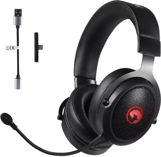 Marvo HG9088W Wireless Over Ear Gaming Headset with Bluetooth Connectivity for PC PS4 PS5