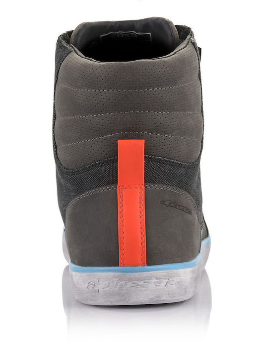 Alpinestars J-6 Canvas Παπούτσια Μηχανής Ανδρικά Αδιάβροχα Μαύρες