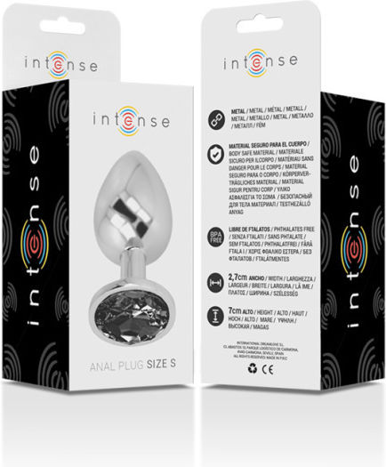 Intense Anal Plug Small Black