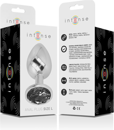 Intense Anal Plug Groß Schwarz