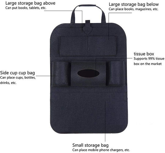 Techsuit Car Back Seat Organizer OCS-01