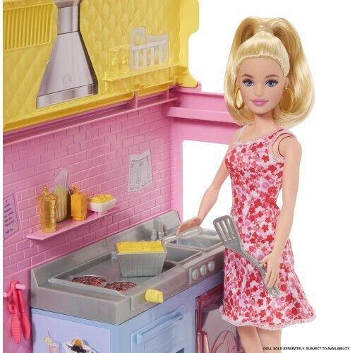 Barbie Lemonade Truck- Cantina for Juices Doll Vehicle for 3+ years+ Years