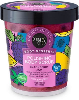 Organic Shop Body Desserts Scrub pentru corp Blackberry Jam 450ml