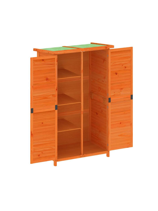 Wooden Garden Shed L0.83xW0.57xH1.4m