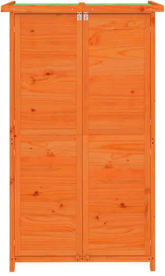 Wooden Garden Shed L0.83xW0.57xH1.4m