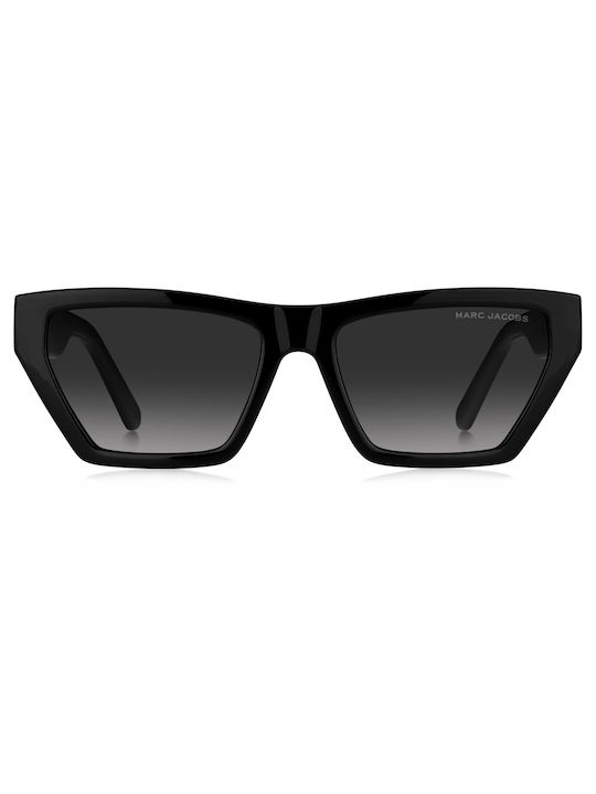 Marc Jacobs Women's Sunglasses with Black Acetate Frame and Black Gradient Lenses MARC 657/S 807