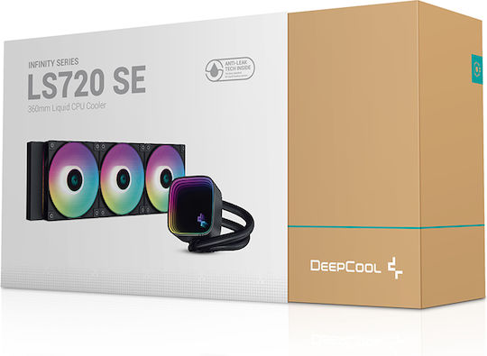 Deepcool LS720 SE Water Cooling AIO CPU With 3 Fans 120mm And RGB Lighting