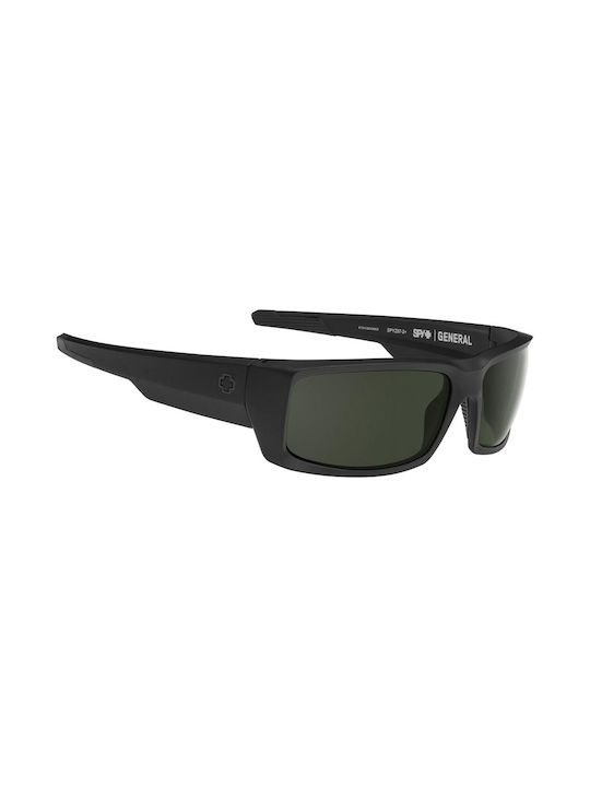 Spy Sonnenbrillen mit Schwarz Kunststoff Gestell und Grün Linse 673118243863