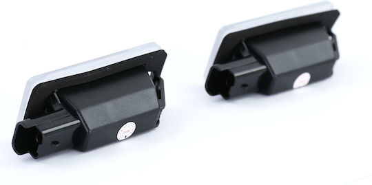 License Plate Lights Led for Citroen C5 / C3 / C4 Peugeot 207 2pcs
