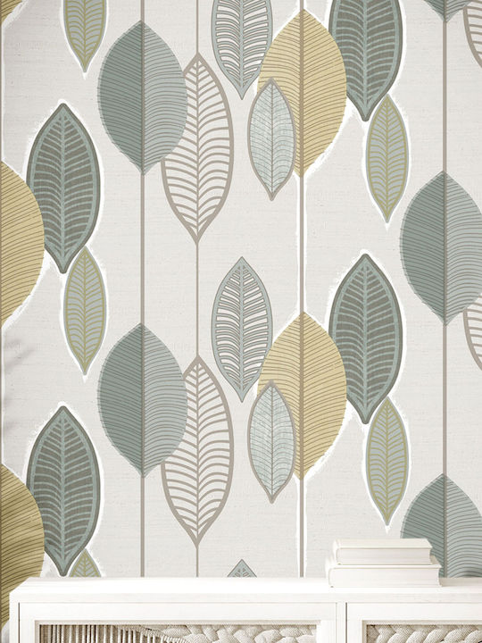 Wallpaper Casa Mood Vinyl Gray L1005xW53cm Washable