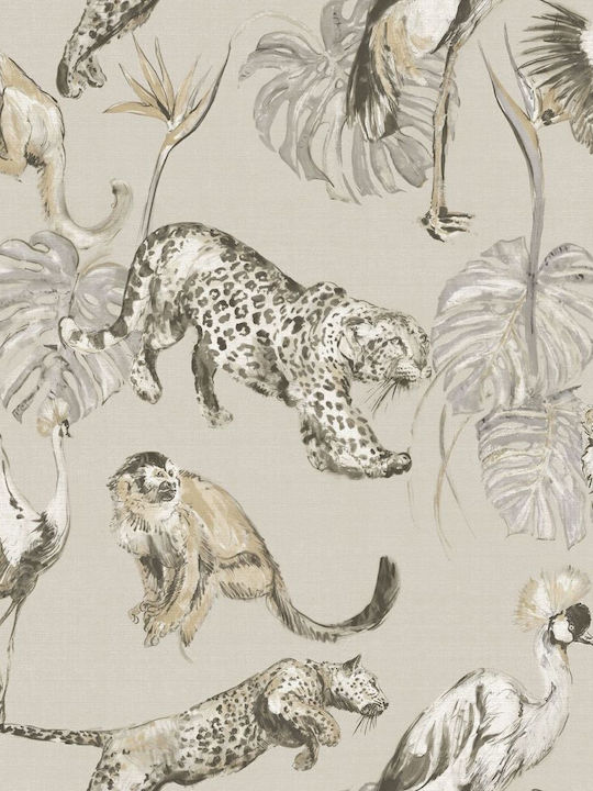 Wallpaper Beige L1005xW53cm