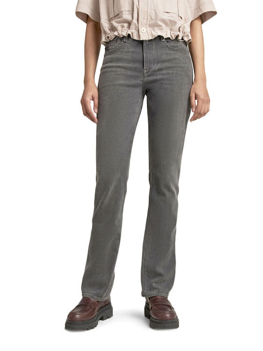 G-Star Raw Women's Jean Trousers in Straight Line Gray