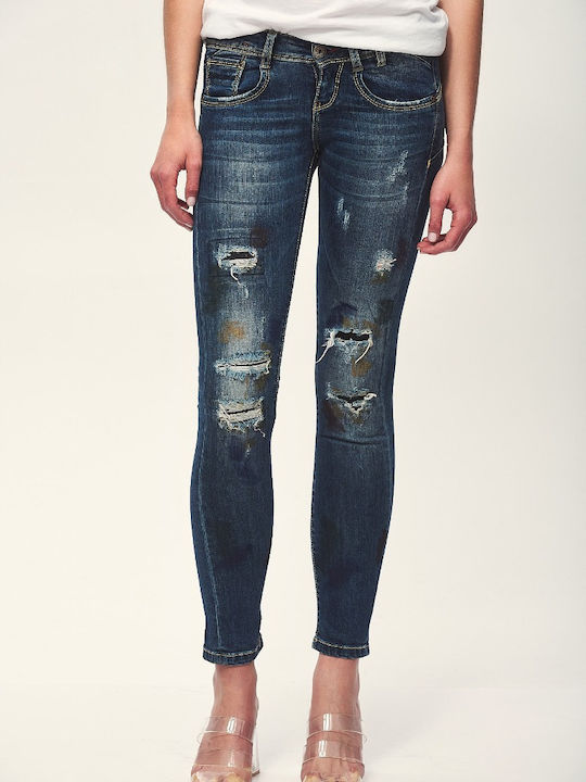 Edward Jeans Damenjeanshose mit Rissen