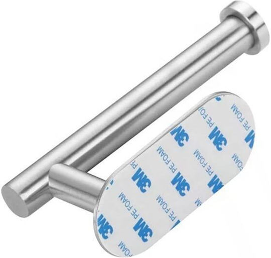 Wandmontiert Papierhalter Inox Silber