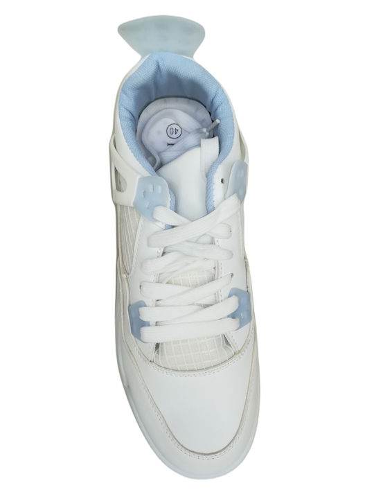 Farbenkombination Weiß Damen Sneakers Blue White