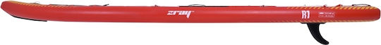 Zray Rapid 12'6" Φουσκωτή Σανίδα SUP με Μήκος 3.81m Κόκκινη