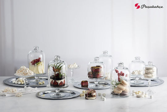 Espiel Φοντανιέρα Γυάλινη Midi Patisserie με Καπάκι 11.8x11.8x19cm Διάφανη Espiel Φοντανιέρα Γυάλινη Midi Patisserie με Καπάκι 11.8x11.8x19cm Διάφανη