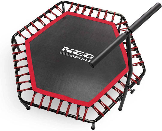 Neo-Sport Hexagonal Gymnastics Trampoline 127cm with Handle