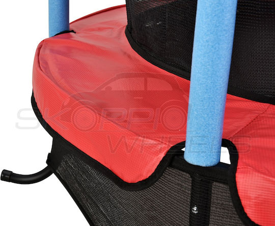 Skorpion Wheels Kids Trampoline 140cm with Net