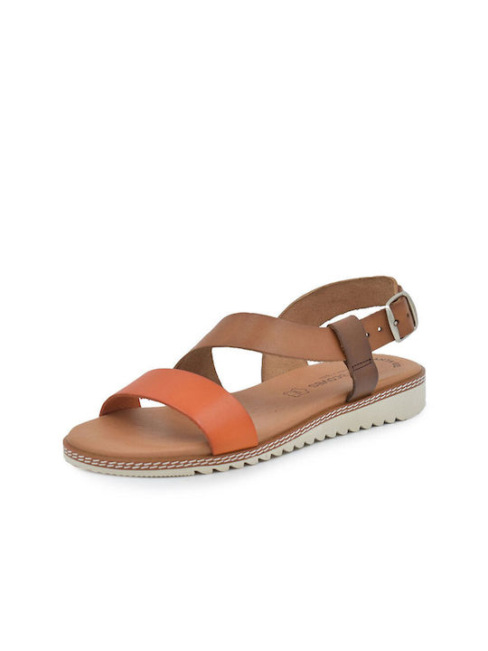 Damen Flache Sandalen SANDRA COVES 2207 TAN