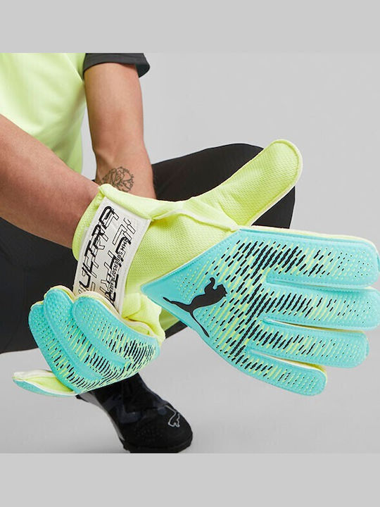 PUMA Ultra Grip 4 RC Mănuși portar de Copii Verzi