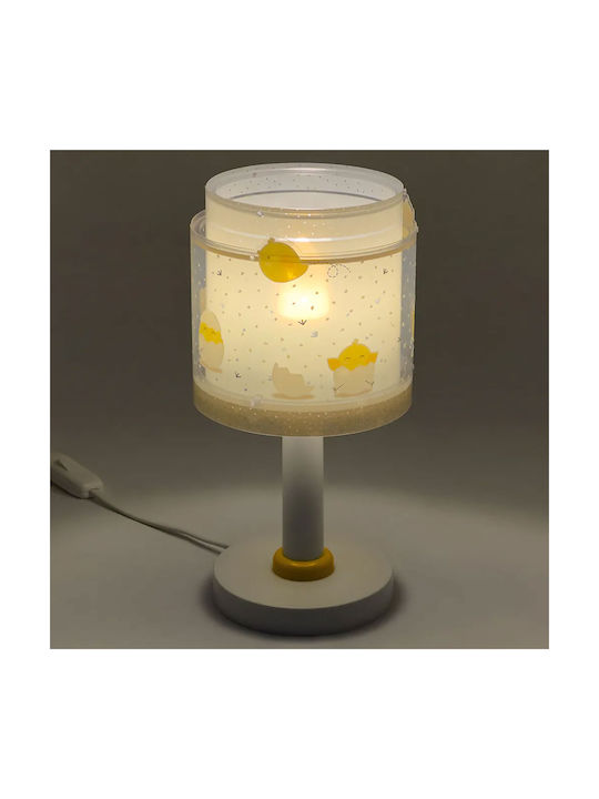 Ango Lumini LED Lampă portabilă pentru copii Bej 15x30cm