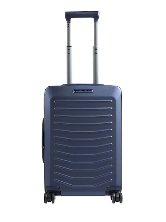 Porsche Design Roadster Cabin Hard Blue Suitcase With 4 Wheels Height 55cm