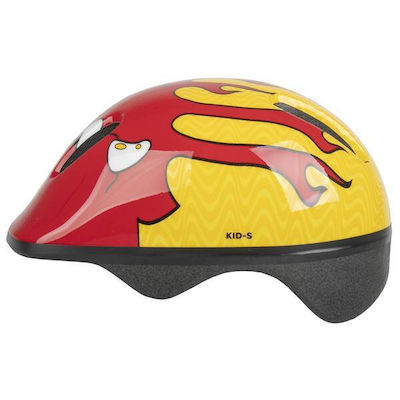 M-Wave Little Devil Kids' Helmet for City Bike Red