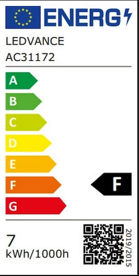 Osram Λάμπα LED 7W για Ντουί E14 Φυσικό Λευκό 806lm