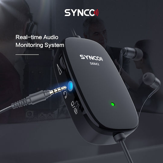 Synco Lav-S6M2 Πυκνωτικό Μικρόφωνο Πέτου, Clip On για Φωνητικά