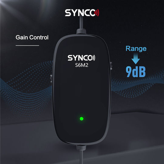 Synco Lav-S6M2 Πυκνωτικό Μικρόφωνο Πέτου, Clip On για Φωνητικά